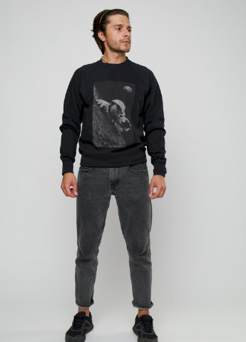 Черный свитшот мужской YAPPI (198688835)