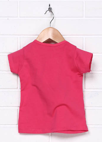 Рожева літня футболка з коротким рукавом Benna