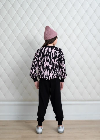 Черный демисезонный костюм Top Hat Kids