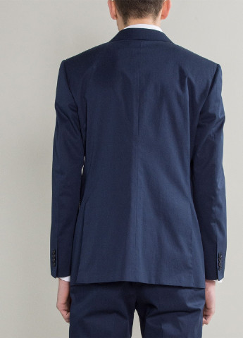 Синий демисезонный костюм (пиджак, брюки) брючный Canali