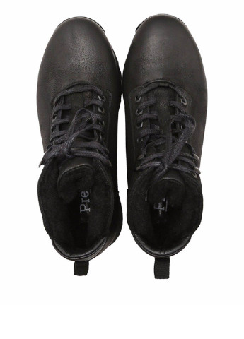 Черные зимние ботинки хайкеры Prego