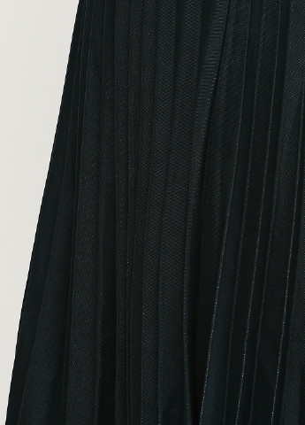 Изумрудная кэжуал однотонная юбка di classe плиссе, а-силуэта (трапеция)