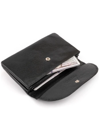 Жіночий шкіряний гаманець-клатч 19х9,5х2,5 см st leather (252414544)