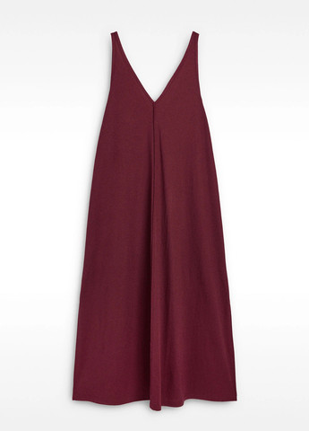 Вишнева кежуал сукня а-силует Parfois однотонна
