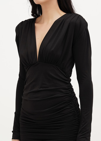 Чорна вечірня сукня силуетна Vicolo однотонна