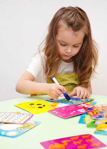 Гра настільна "Пиши та витирай. Зоопарк" VT5010-20 (укр) Vladi toys (255391262)