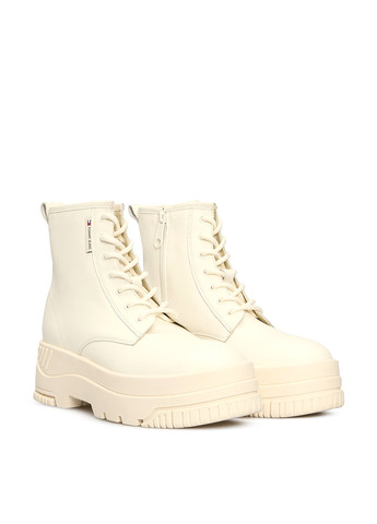 Зимние ботинки тимберленды Tommy Jeans с логотипом, со шнуровкой