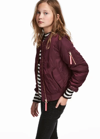 Бомбер H&M на молнии (250021922)