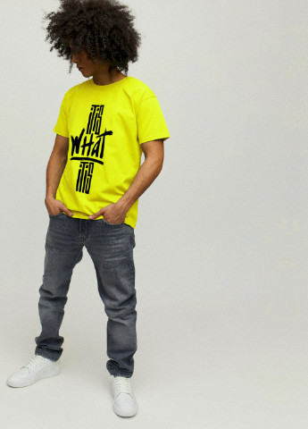 Желтая футболка мужская YAPPI