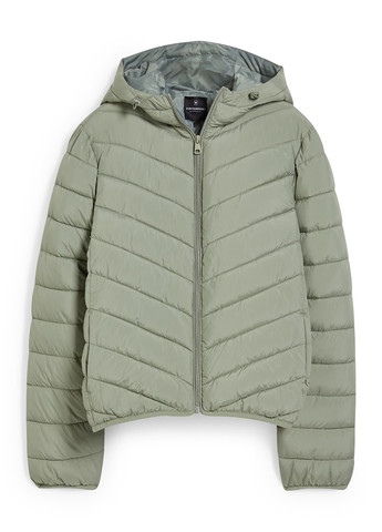 Оливкова демісезонна куртка C&A