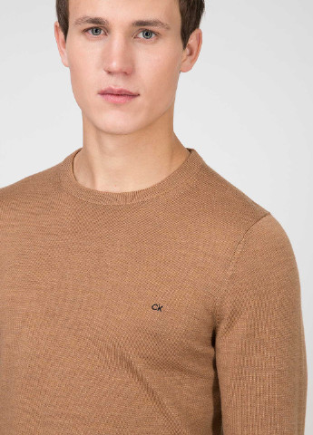 Светло-коричневый демисезонный джемпер джемпер Calvin Klein