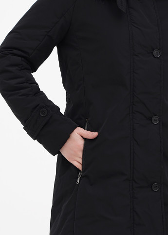 Чорна демісезонна куртка NVL