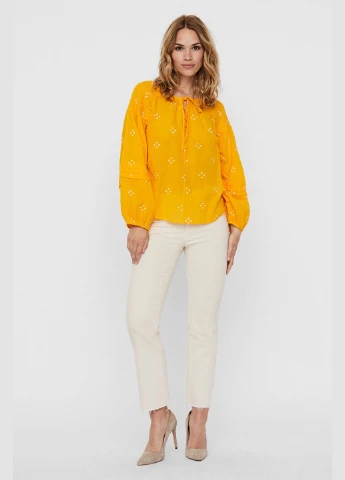 Жовта блузка Vero Moda