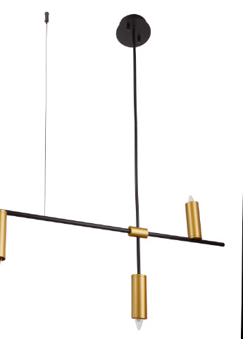 Стельова люстра BL-904S/4 E27 BK/G Brille (247209176)