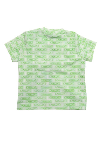 Салатовая летняя футболка с коротким рукавом MIMISOL