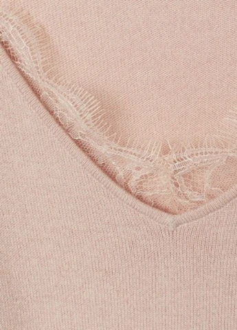 Пудровый демисезонный джемпер для беременных H&M