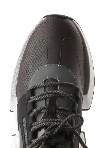 Темно-серые демисезонные кроссовки Le'BERDES