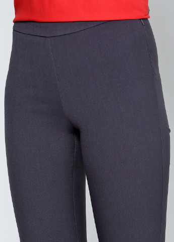 Темно-серые классические демисезонные клеш брюки United Colors of Benetton