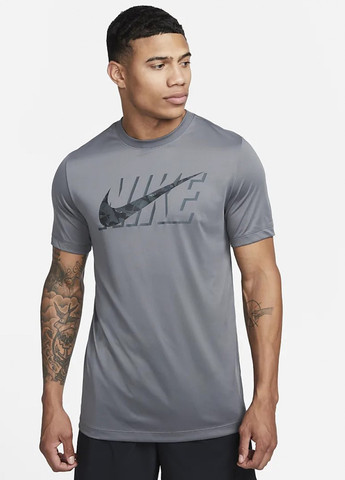 Серая футболка Nike Nike Dri-FIT