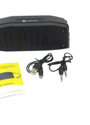 Колонка портативна NR-4019 6Вт USB, SD, FM радіо, Bluetooth чорна (LP-88779) XPRO (253517595)
