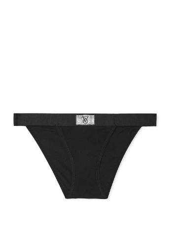 Чорний демісезонний комплект (бюстгальтер, трусики) Victoria's Secret
