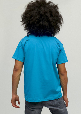 Світло-синя футболка чоловіча YAPPI