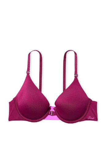 Бузковий демісезонний комплект (бюстгальтер, трусики) Victoria's Secret