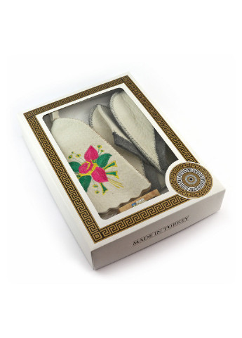 Подарунковий комплект для сауни Квітка, 5 предметів Luxyart (219981665)