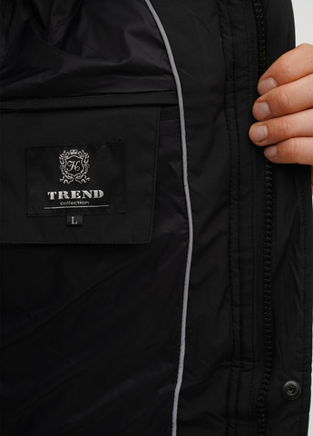 Черная зимняя куртка Trend Collection