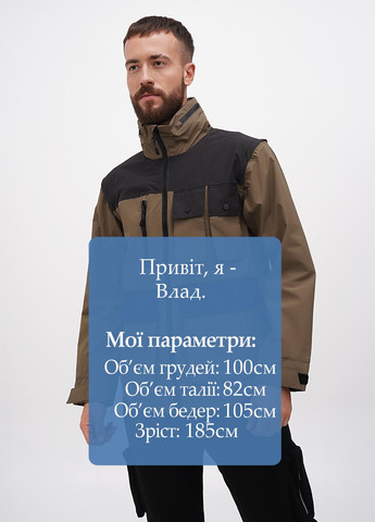 Оливковая (хаки) демисезонная ветровка H&M