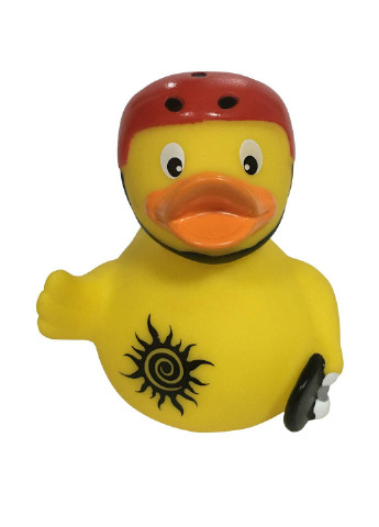 Іграшка для купання Качка Скейтбордер, 8,5x8,5x7,5 см Funny Ducks (250618782)