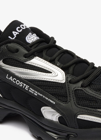 Чорні кросівки всесезон Lacoste L003 2K24
