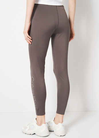 Коричневые демисезонные леггинсы Calvin Klein