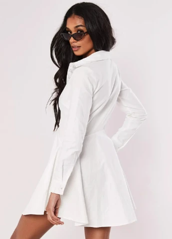 Білий кежуал сукня Missguided