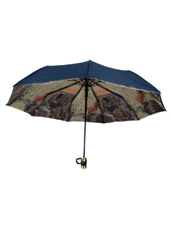 Тёмно-синий зонт полуавтомат женский 99 см Bellissimo (195705215)