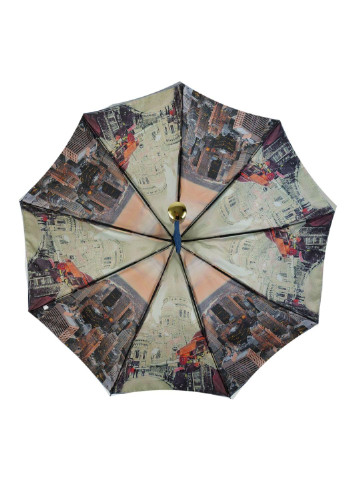 Тёмно-синий зонт полуавтомат женский 99 см Bellissimo (195705215)