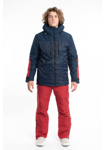 Куртка лижна чоловіча Quant синій з червоним (B1350-red) Just Play (255342458)