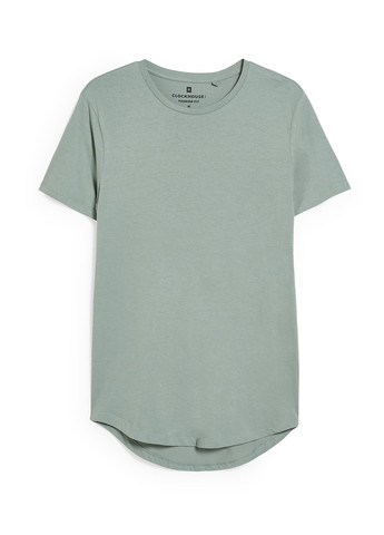 Оливковая футболка C&A