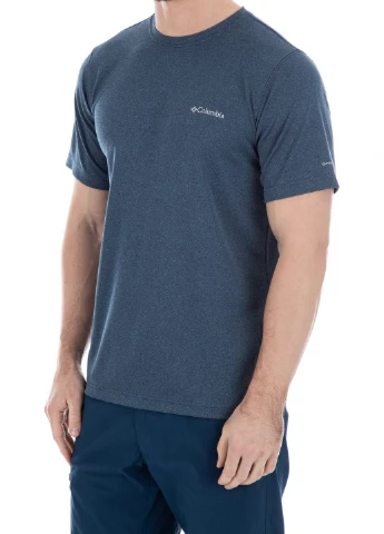Темно-синя 1846931-464 xxl футболка чоловіча utilizer™ short sleeve crew темно-синій р.xxl Columbia