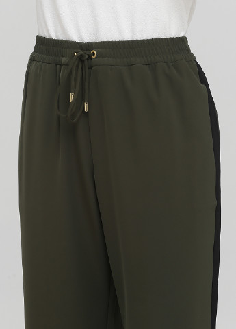 Темно-зеленые кэжуал летние прямые брюки Michael Kors