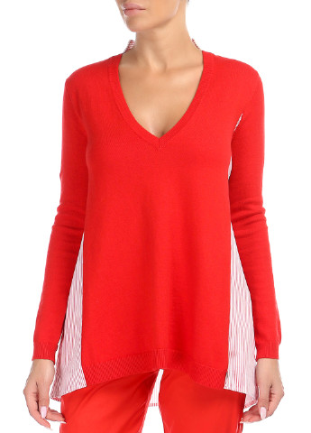 Червоний демісезонний пуловер пуловер Twinset