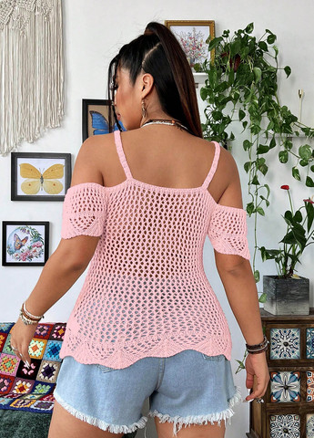 Рожева блуза SHEIN