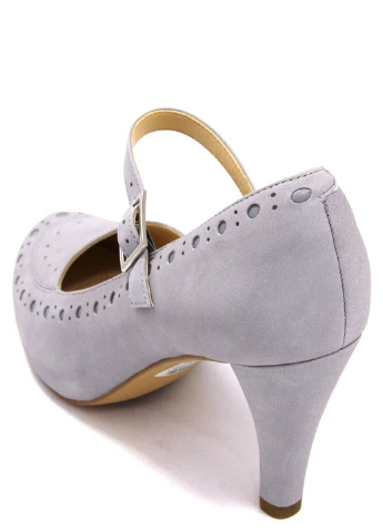 Clarks Жіночі туфлі мері джейн бузковий з натуральна шкіра, — демісезон (247109321)
