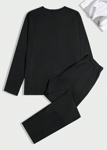 Пижама (лонгслив, брюки) SHEIN (341893749)