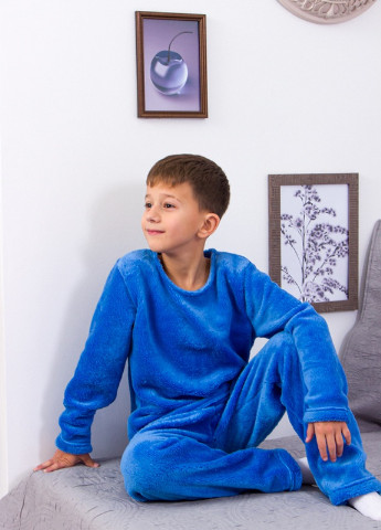 Синя всесезон піжама для хлопчика Носи своє 6079