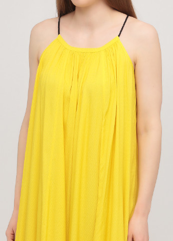 Желтое кэжуал платье а-силуэт & Other Stories однотонное