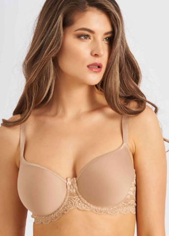 Темно-бежевый бюстгальтер V.O.V.A. с косточками