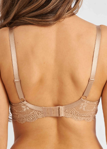 Темно-бежевый бюстгальтер V.O.V.A. с косточками