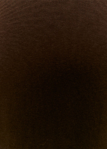 Tally Weijl світшот однотонний темно-коричневий кежуал бавовна, трикотаж