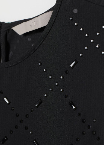 Чёрная блуза б/р H&M